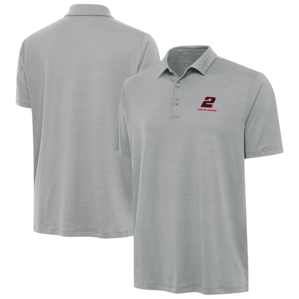  Austin Cindric Antigua Reprocess Polo - Gray